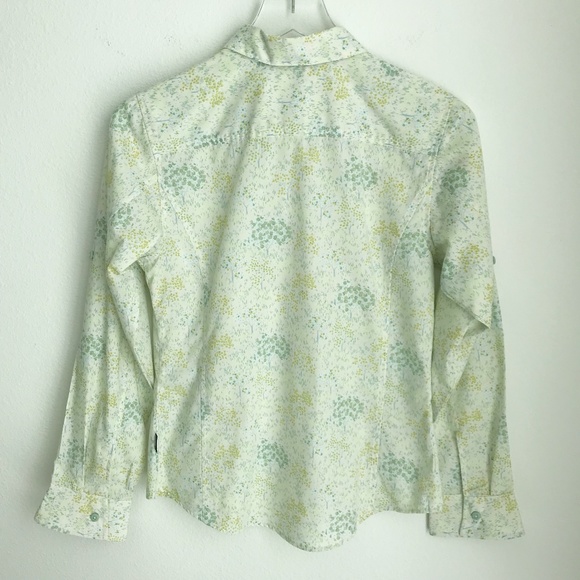 Patagonia Island Hopper Long Sleeve Button Up Shirt Size S Pockets Hiking - Picture 2 of 10